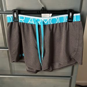 UA running shorts